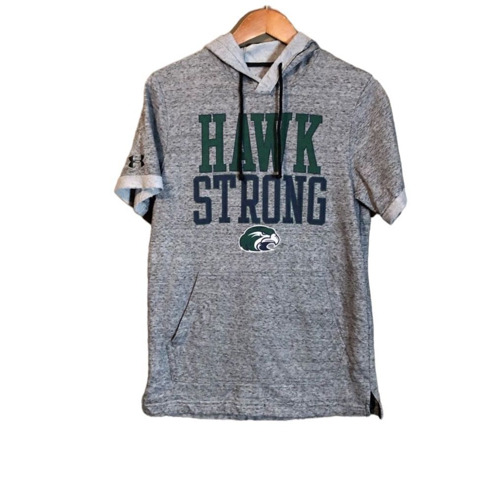 Under armour short sleeve sweater. Hawk strong